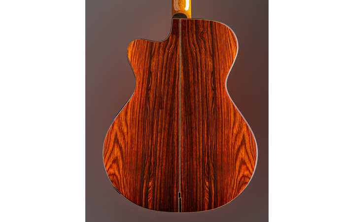 custom acoustic guitar luthier built