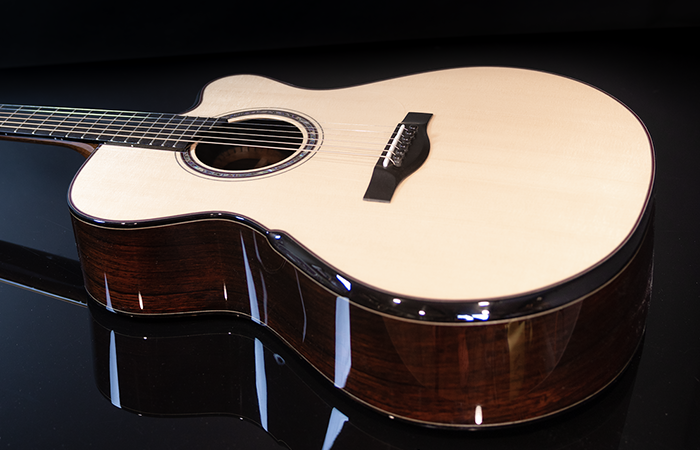 handmade acoustic guitar
